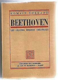 Beethoven - les grandes époques créatrices (1930), Antiquités & Art, Enlèvement ou Envoi