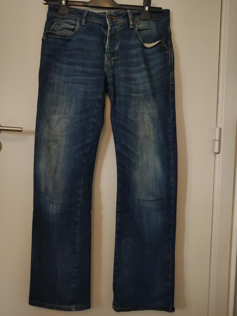 LTB jeans bootcut maat 28/32.blauw,afgewassen look.20€., Kleding | Heren, Ophalen of Verzenden, Zo goed als nieuw, Blauw