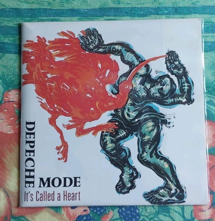 45 tours. Depeche Mode.  It's Called a Heart.  Poster incl, CD & DVD, Vinyles | Pop, Comme neuf, Enlèvement ou Envoi