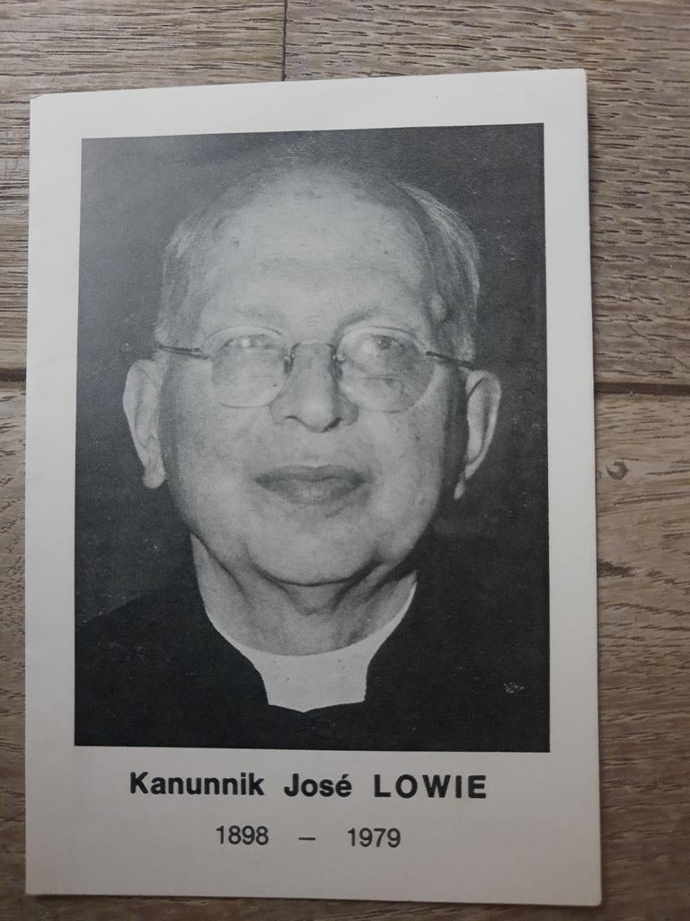 Bp : kanunnik José Lowie,  1898-1979, Verzamelen, Ophalen of Verzenden