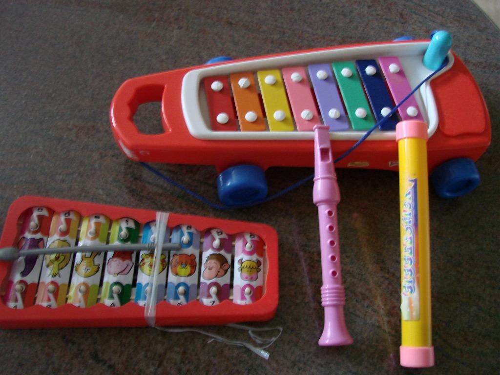 kinder speelgoed: muziek instrumenten en disco, Ophalen, Gebruikt, Ontdekken, Met geluid