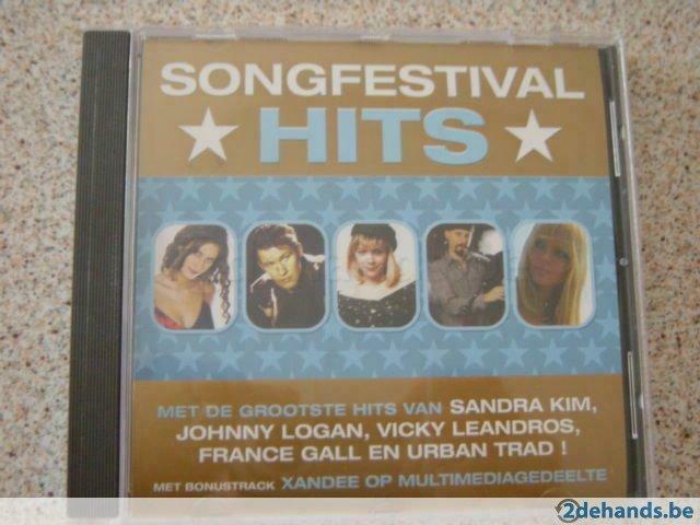 Songfestival Hits, Cd's en Dvd's, Ophalen of Verzenden