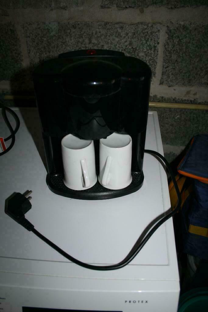 koffiezet voor 2 tassen, 2 tot 4 kopjes, Ophalen of Verzenden, Gebruikt, Gemalen koffie