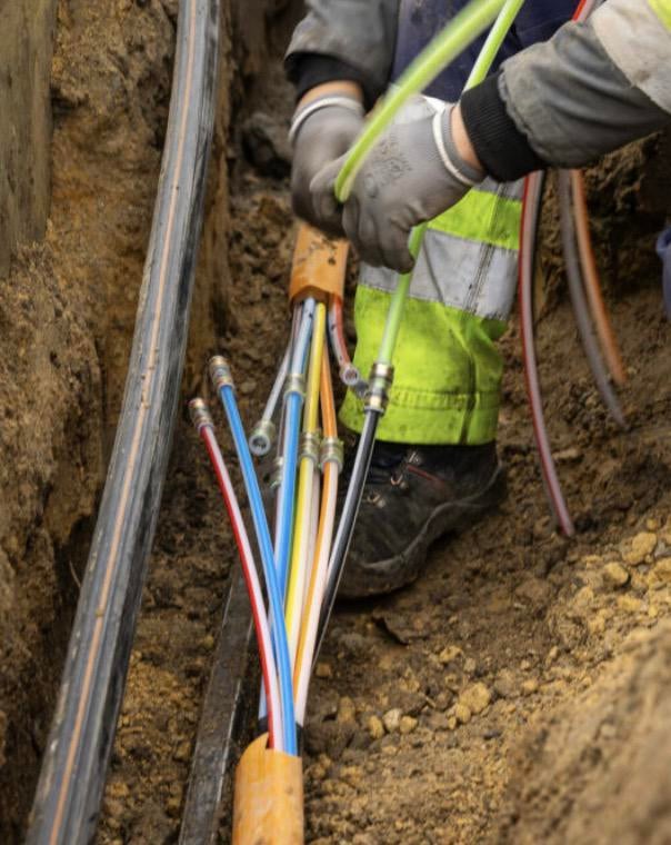 Fiber/glasvezel installatie/wifi, Doe-het-zelf en Bouw, Ophalen