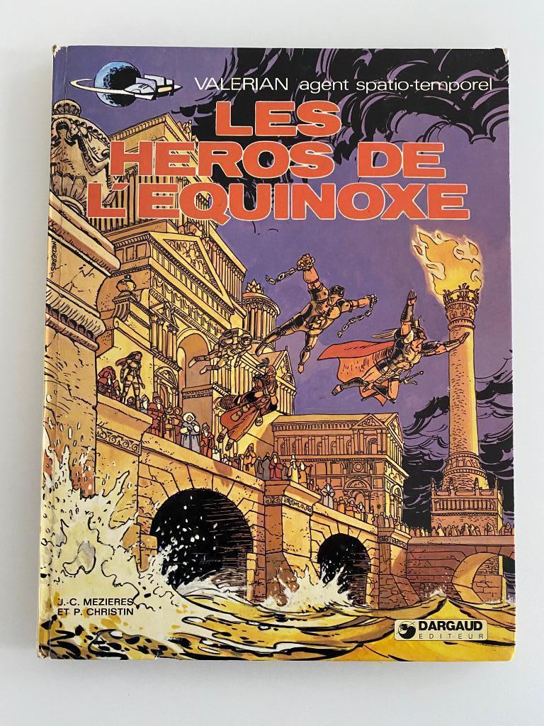 Valérian T8 Les Héros de l'Équinoxe EO 1978, Gelezen, Eén stripboek, Ophalen of Verzenden, Mézières