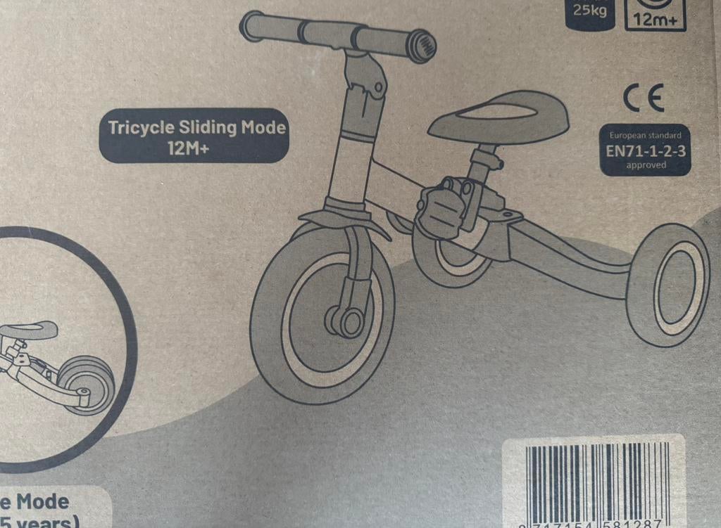 Loopfiets peuter nieuw in doos, Fietsen en Brommers, Ophalen, Zo goed als nieuw