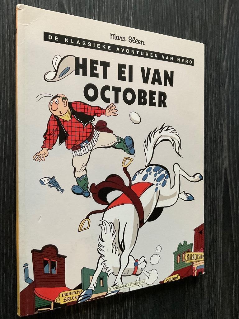 Strip De klassieke avonturen van Nero 24 Het ei van October, Boeken, Ophalen of Verzenden, Gelezen, Marc Sleen