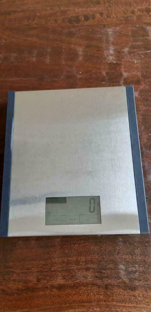 elektronische keukenweegschaal, Ophalen of Verzenden, Gebruikt