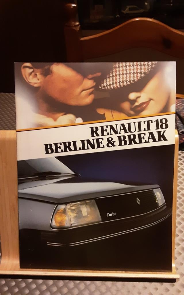Renault 18 brochure, Boeken, Auto's | Boeken, Ophalen of Verzenden, Zo goed als nieuw, Renault
