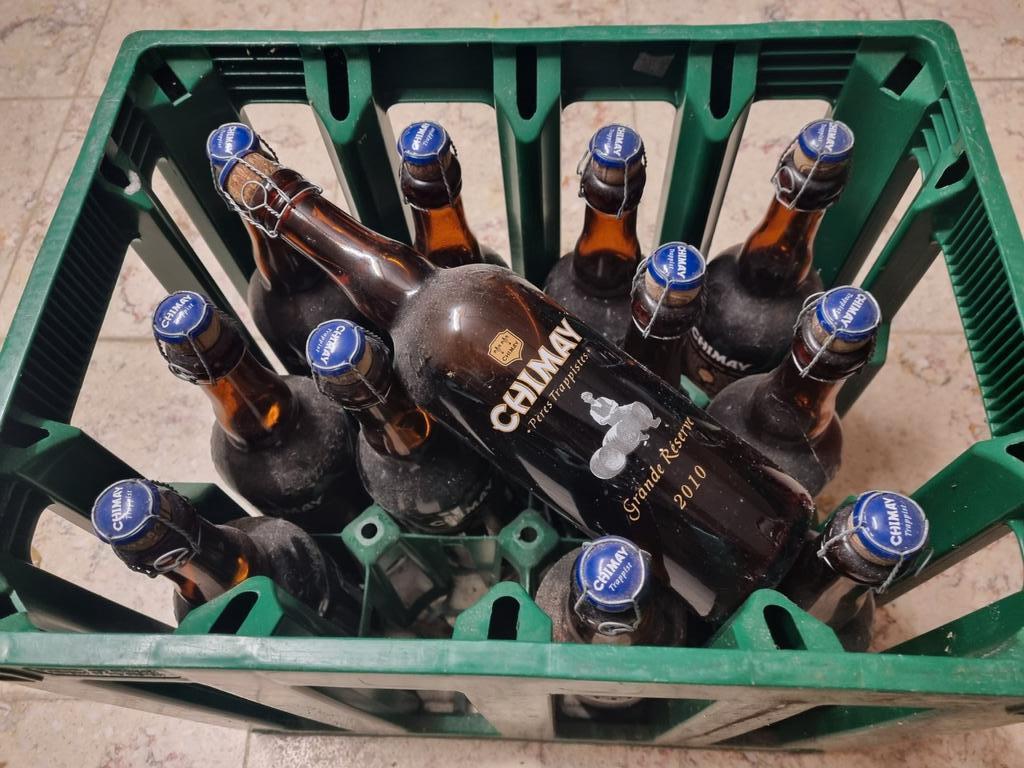Chimay - grand réserve 2010, Verzamelen, Ophalen, Zo goed als nieuw