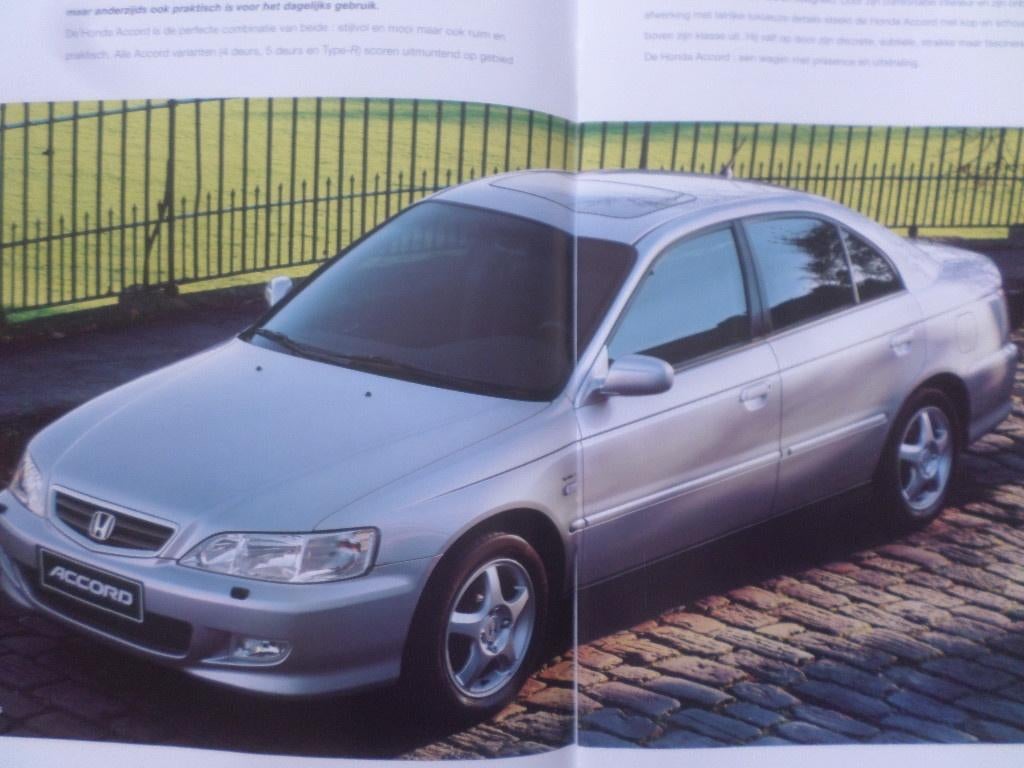 Brochure de la Honda Accord 2001 et de la Type R, Enlèvement ou Envoi, Honda