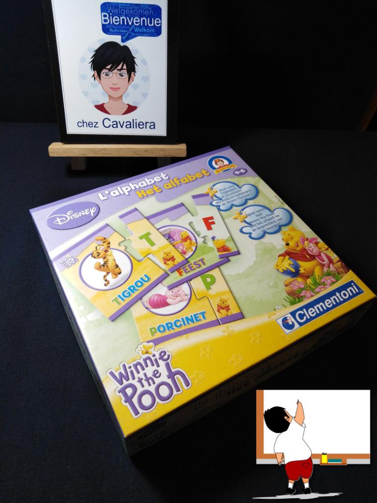 Tweetalig FR/NL Winnie the Pooh-spel - Het alfabet, Ophalen of Verzenden, Nieuw, Taal en Lezen