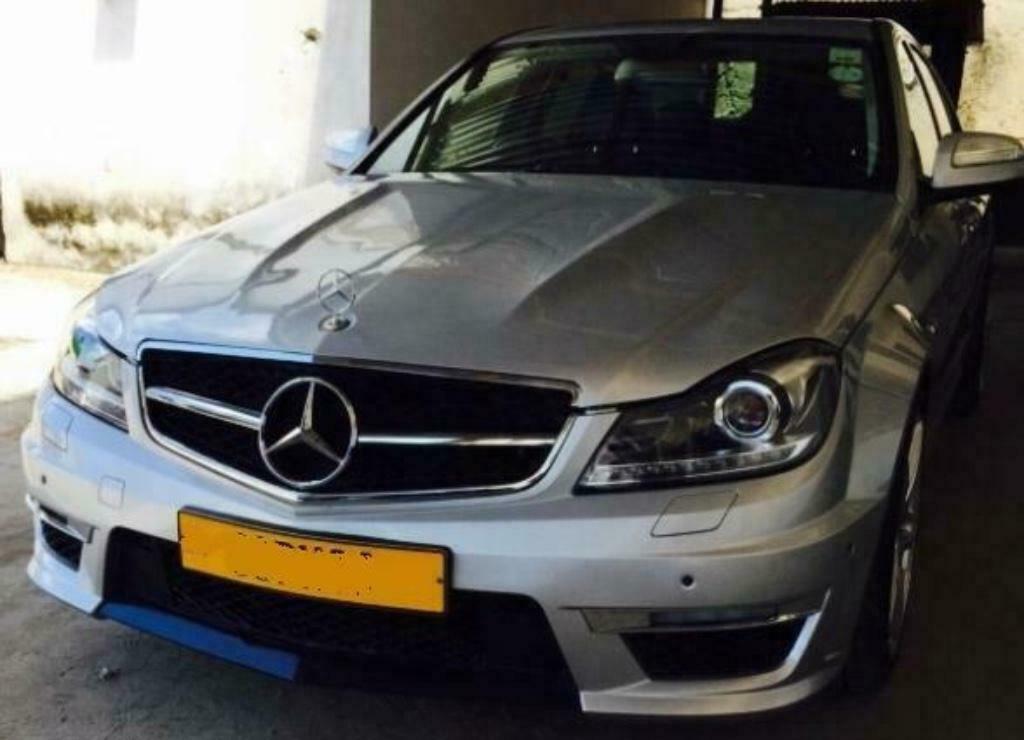 Complete C63 AMG ombouw set Mercedes C klasse (W204) NIEUW!!, Neuf, Enlèvement ou Envoi, Mercedes-Benz, Avant