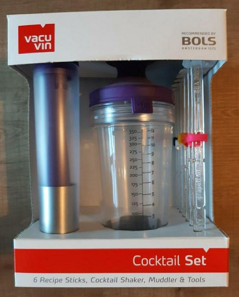 Cocktailset vacuvin, Ophalen of Verzenden