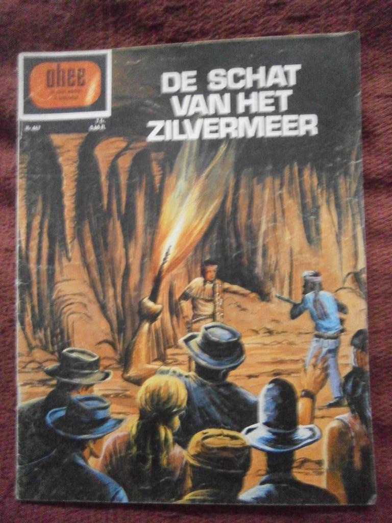 De schat van het zilvermeer ohee, Une BD, Enlèvement, Utilisé, Fuentes