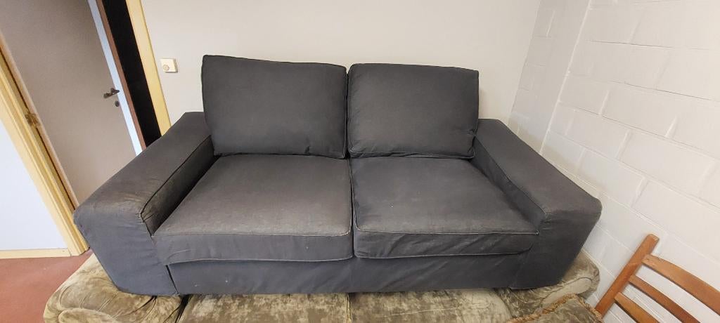 zetel, Huis en Inrichting, Zetels | Zetels, Ophalen, Gebruikt, 150 tot 200 cm, Tweepersoons