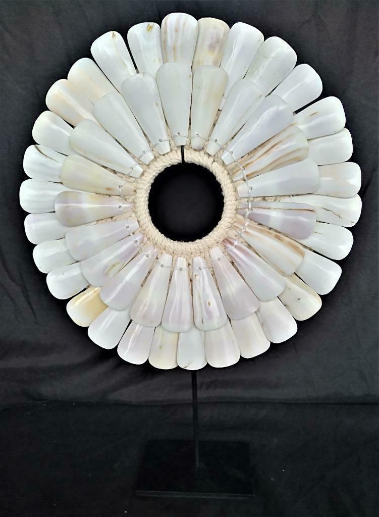 Schelpenkrans - Handgemaakt -Bali - Indonesie - Natuurlijk, Ophalen of Verzenden, Nieuw