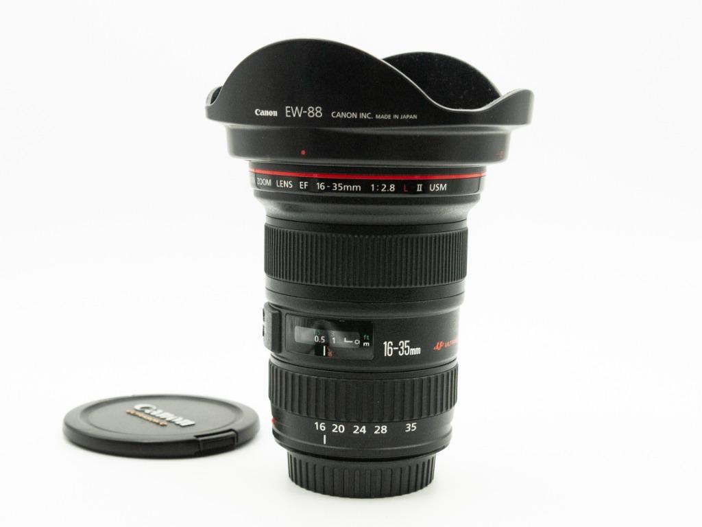 Canon EF 16-35mm F2.8L USM II + Zonnekap, Audio, Tv en Foto, Foto | Lenzen en Objectieven, Gebruikt, Groothoeklens, Zoom, Ophalen of Verzenden