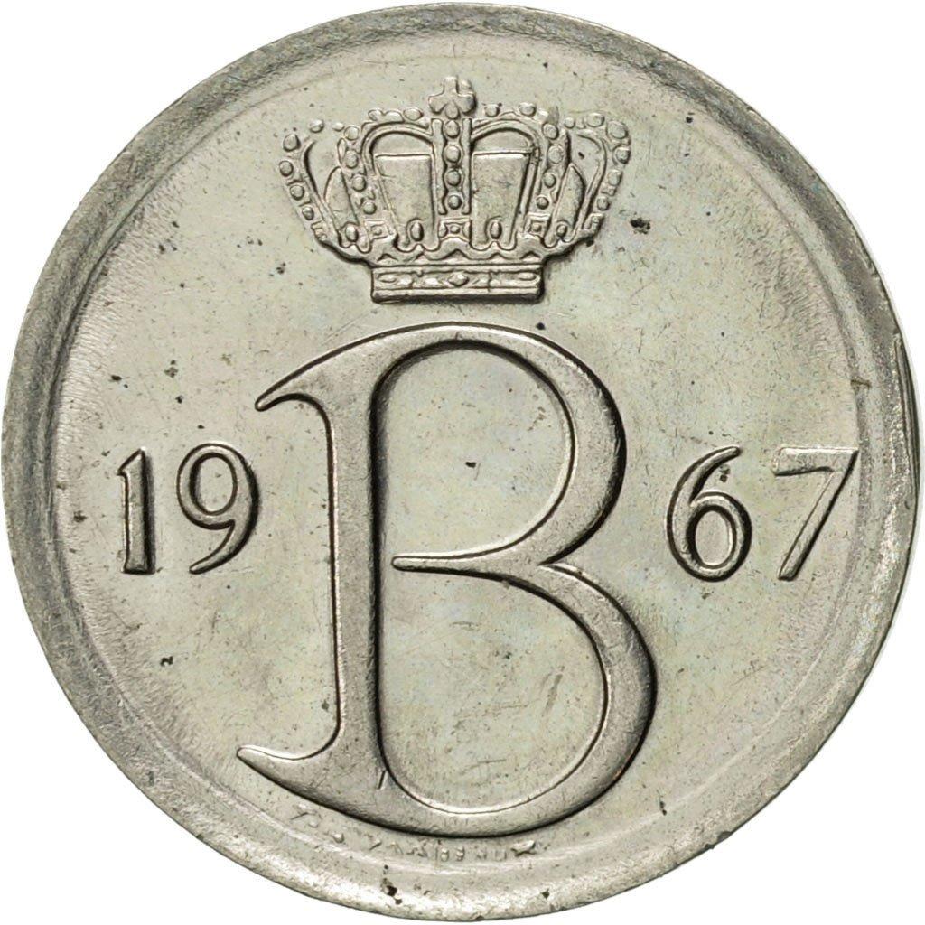 plusieurs pièces de 25 centimes Belgique depuis1964, Enlèvement ou Envoi, Monnaie en vrac
