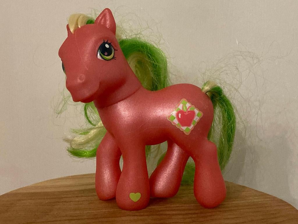 My Little Pony Jack apple vintage G3 2002, Enlèvement ou Envoi, Utilisé