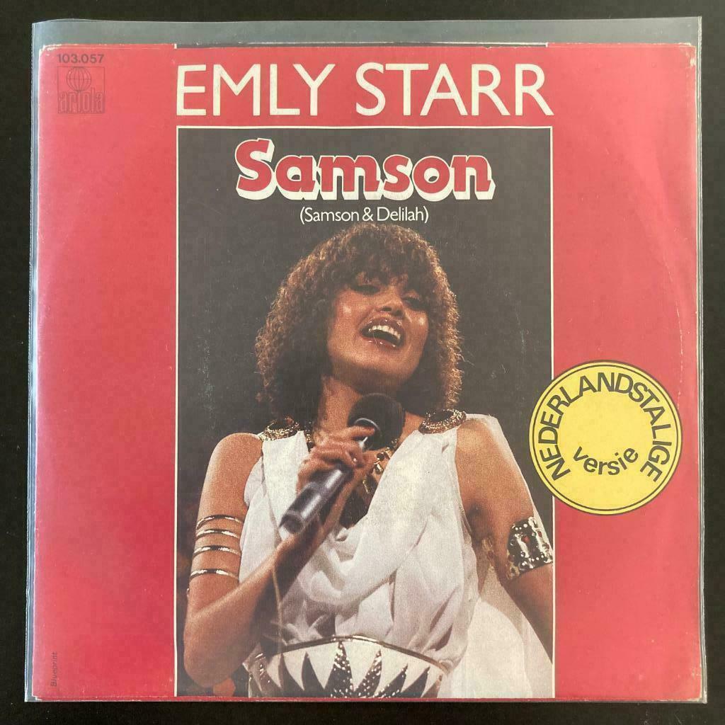 7" Emly Starr - Samson (Samson & Delilah) (ARIOLA 1981) VG+, Verzenden, Gebruikt, Nederlandstalig