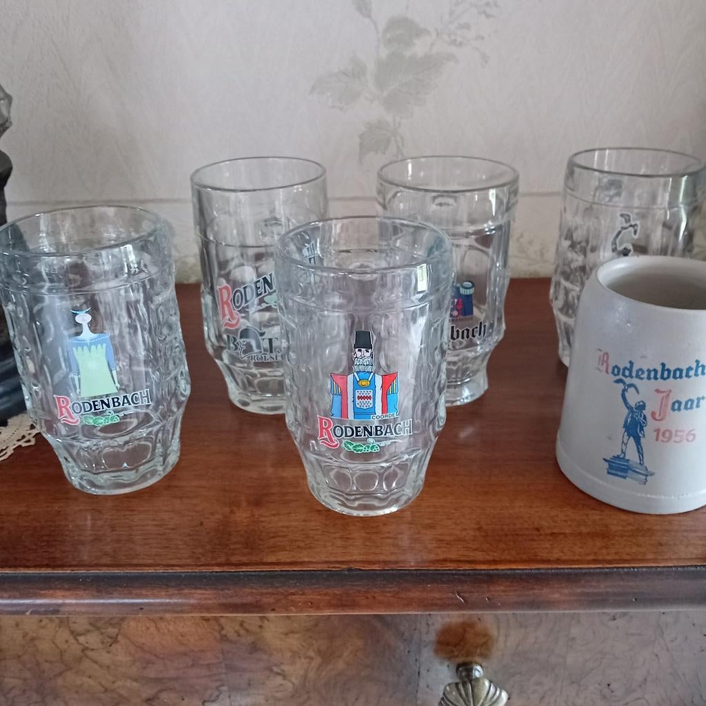 Verres à bière Rodenbach variés, Enlèvement ou Envoi, Comme neuf