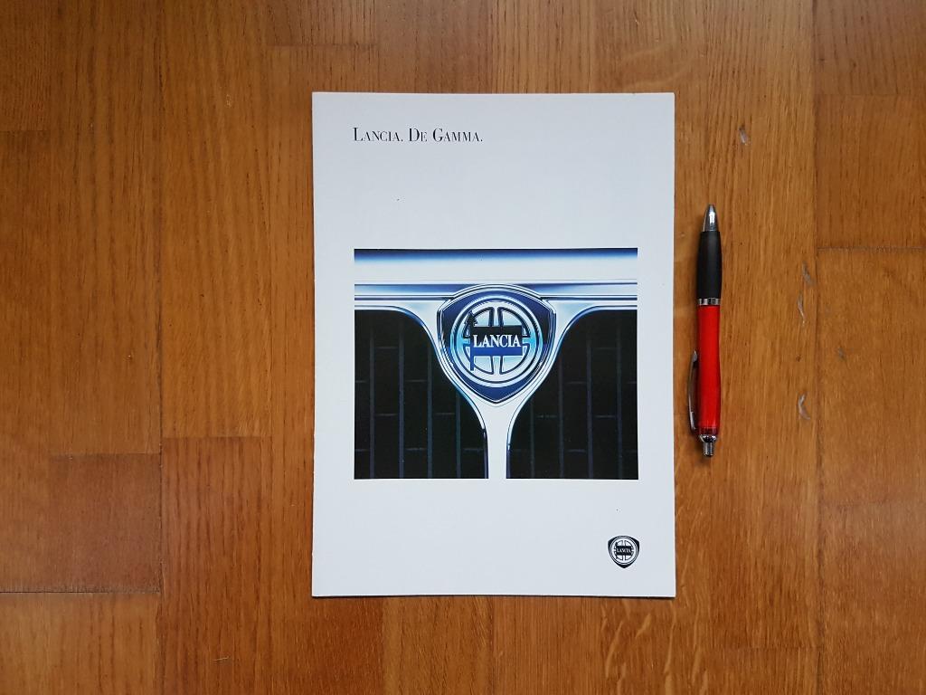 Brochure Lancia Belgique 1993, Autres marques, Enlèvement ou Envoi, Comme neuf, /