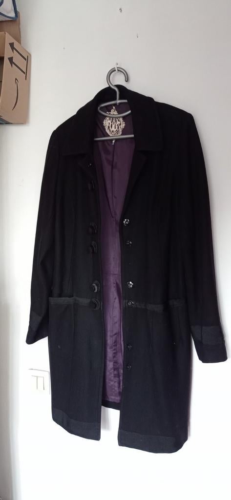Manteau Noir stylé  t 40   Vivienne Westwood, Enlèvement ou Envoi