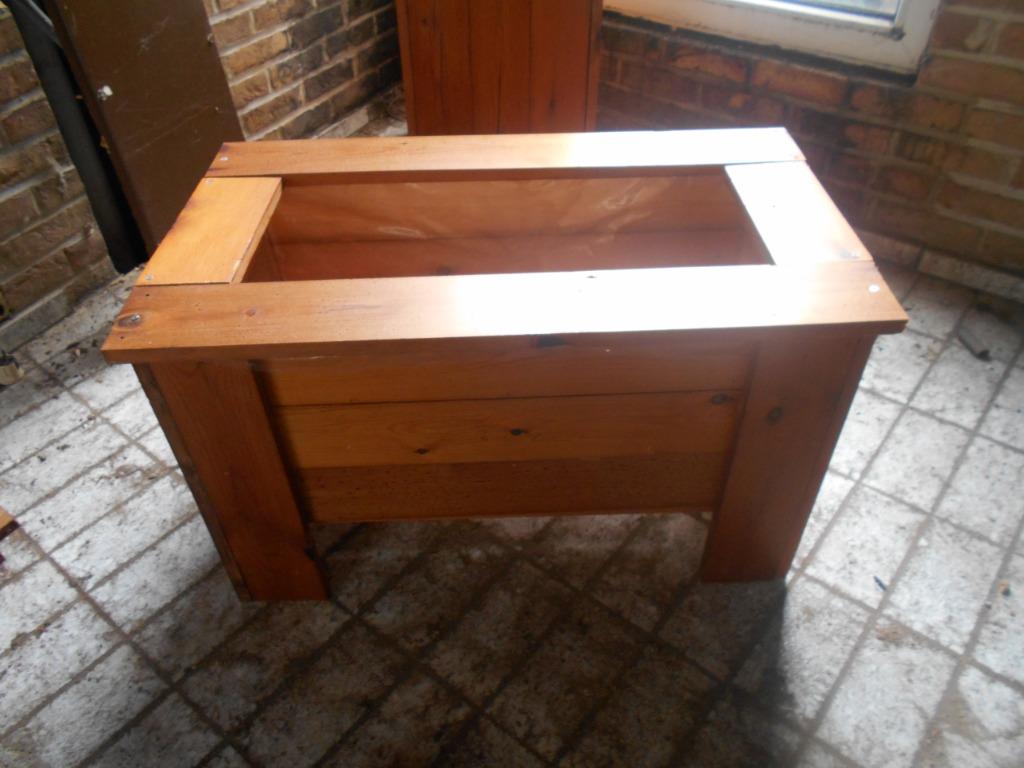 BAC DE FLEURS EN BOIS, Ophalen, Nieuw, Hout