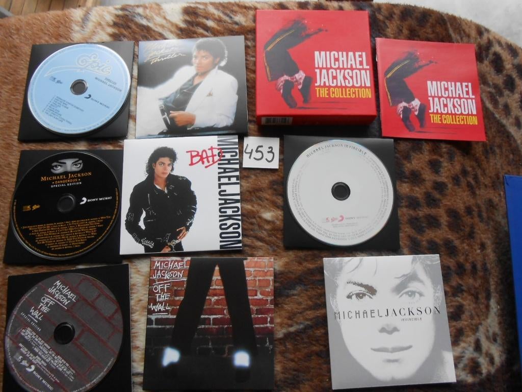 CD Michael Jackson - The collection 4 stuks, Enlèvement ou Envoi, Comme neuf