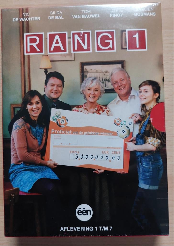Rang 1. Aflevering 1 t/m 7., Cd's en Dvd's, Ophalen of Verzenden, Nieuw in verpakking