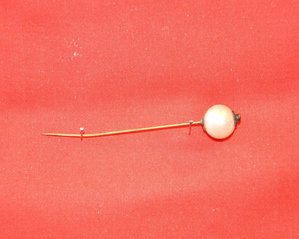 ancienne epingle petite perle ronde, Enlèvement ou Envoi