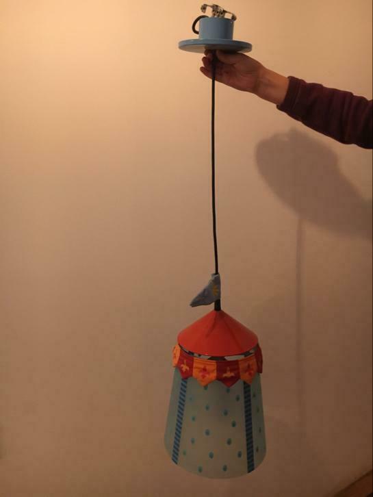 Lampe plafonnier enfant garçon de marque HABA modèle cheval, Utilisé, Autres matériaux