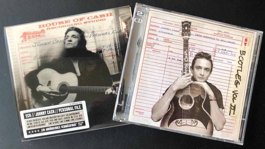 JOHNNY CASH - Bootleg series vol. I & II (2x 2CD sets), Cd's en Dvd's, Ophalen of Verzenden, Zo goed als nieuw