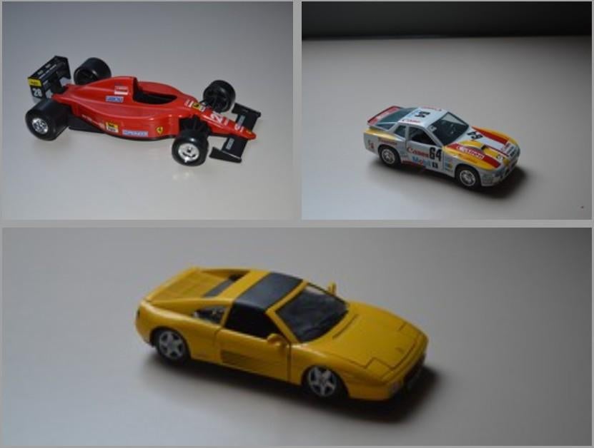 Schaalmodel sportwagens 1:24, Ophalen of Verzenden, Zo goed als nieuw, Auto