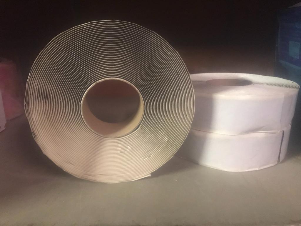 Kleefartikelen - Isobutyl kleefband - Signalisatielint Ro/Wi, Ophalen, Nieuw