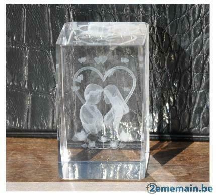 presse papier cristal decor mariage, Ophalen of Verzenden