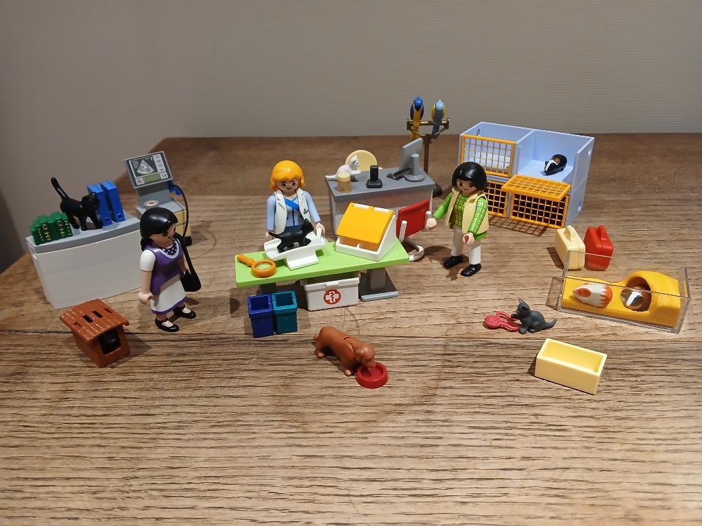 Playmobil chez le veterinaire, Ophalen, Zo goed als nieuw, Los Playmobil