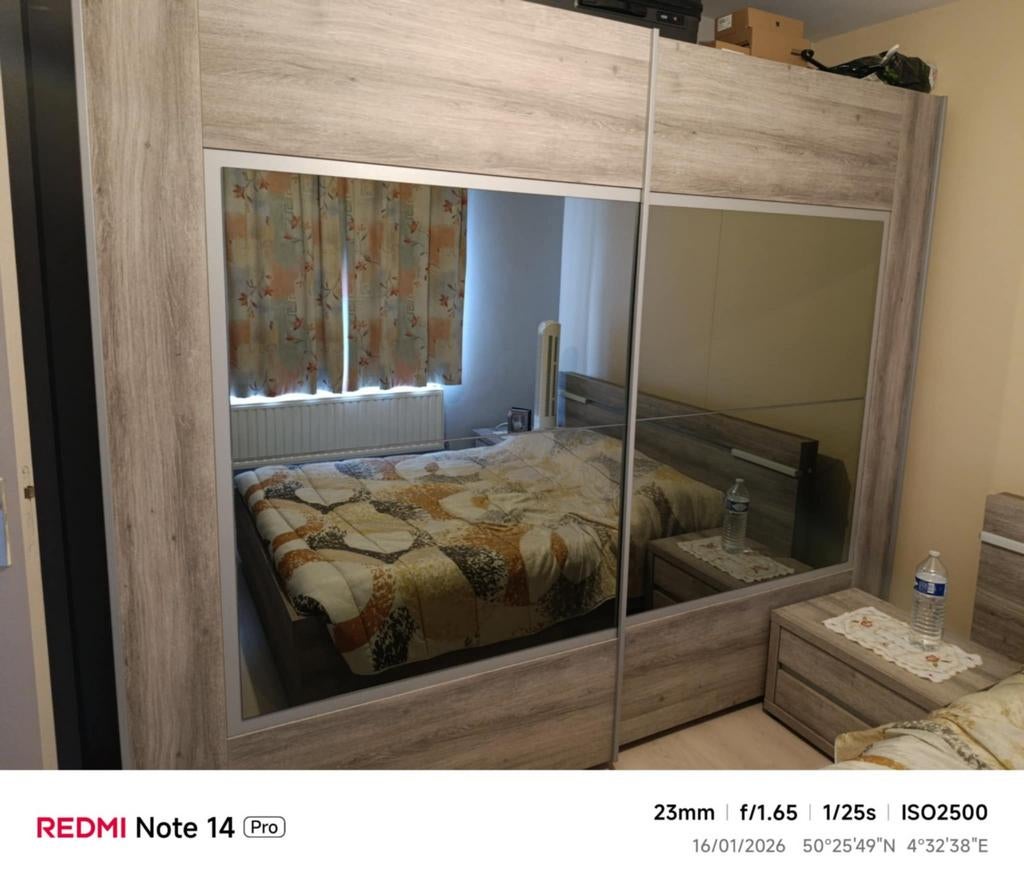 Chambres à coucher moderne toute complète, Huis en Inrichting, Slaapkamer | Stapelbedden en Hoogslapers, Ophalen, Overige typen