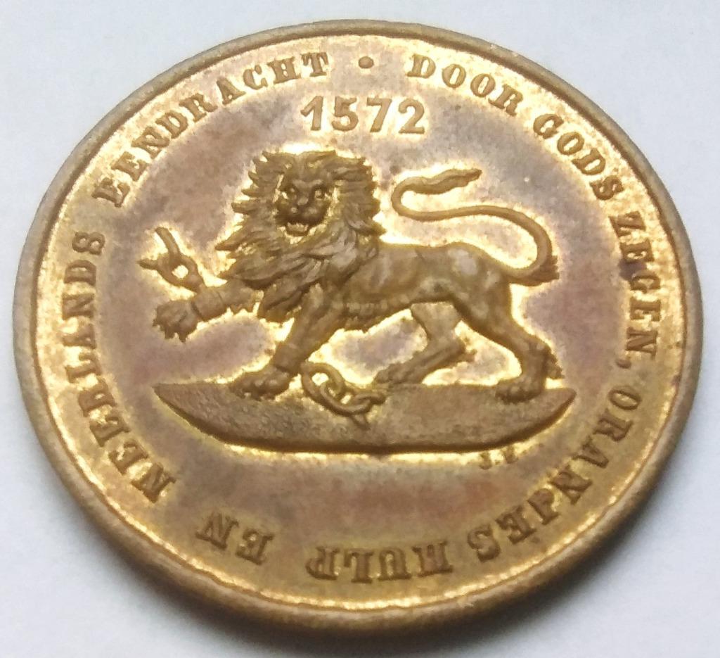 médaille des Pays-Bas 1572 1872 300 ans d'indépendance, Enlèvement ou Envoi, Autres matériaux