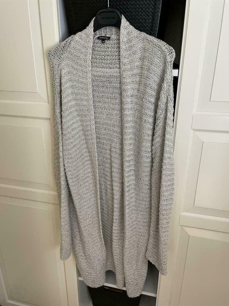Zomergilet Caroline Biss maat 36 (beige/zilver), Ophalen of Verzenden, Zo goed als nieuw