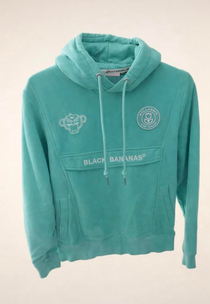 Black Bananas Hoodie – maat M, Kleding | Heren, Ophalen of Verzenden, Zo goed als nieuw, Maat 48/50 (M), Groen