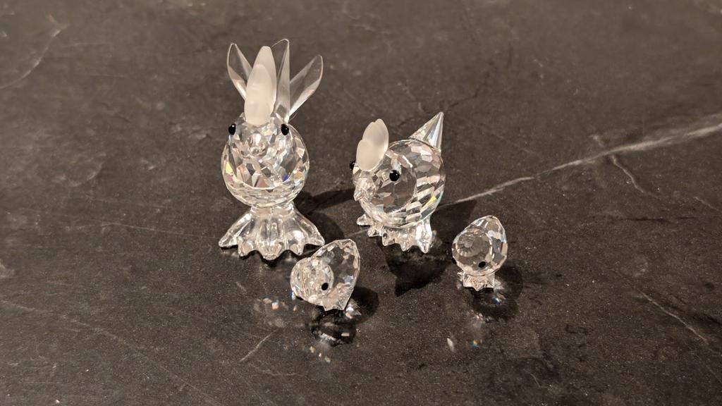 Swarovski koala en haan, kip en kuikens, Ophalen of Verzenden