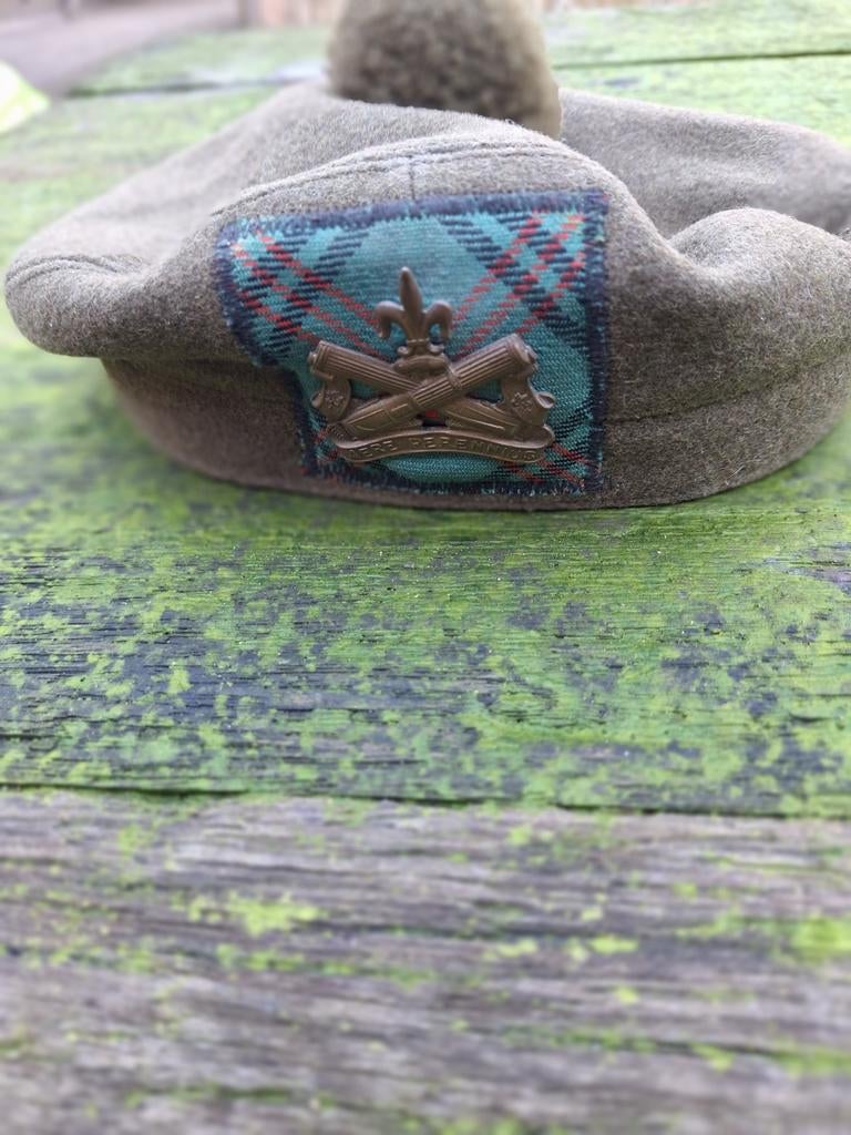 MILITARE BONNET BARET, Verzamelen, Ophalen of Verzenden
