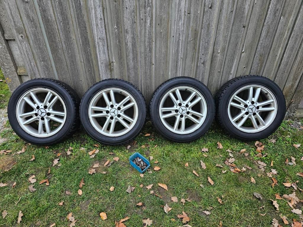 16" Mercedes-Benz W203 'Electra' wielen, Auto-onderdelen, Ophalen, Gebruikt, Mercedes-Benz
