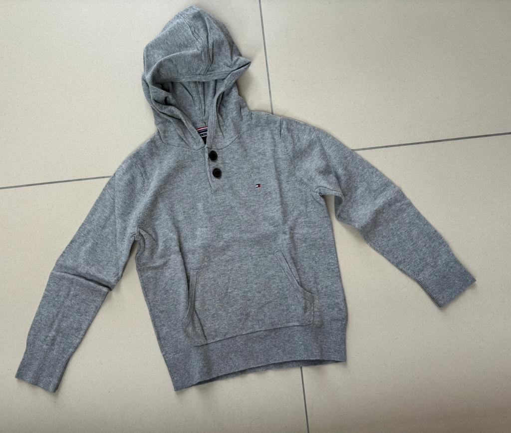 Trui Tommy Hilfiger grijs maat 116, Kinderen en Baby's, Ophalen of Verzenden