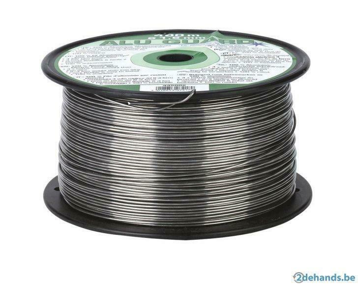Schrikdraad aluminium 400m, Agrodieren de beste prijs, Animaux & Accessoires, Box & Pâturages