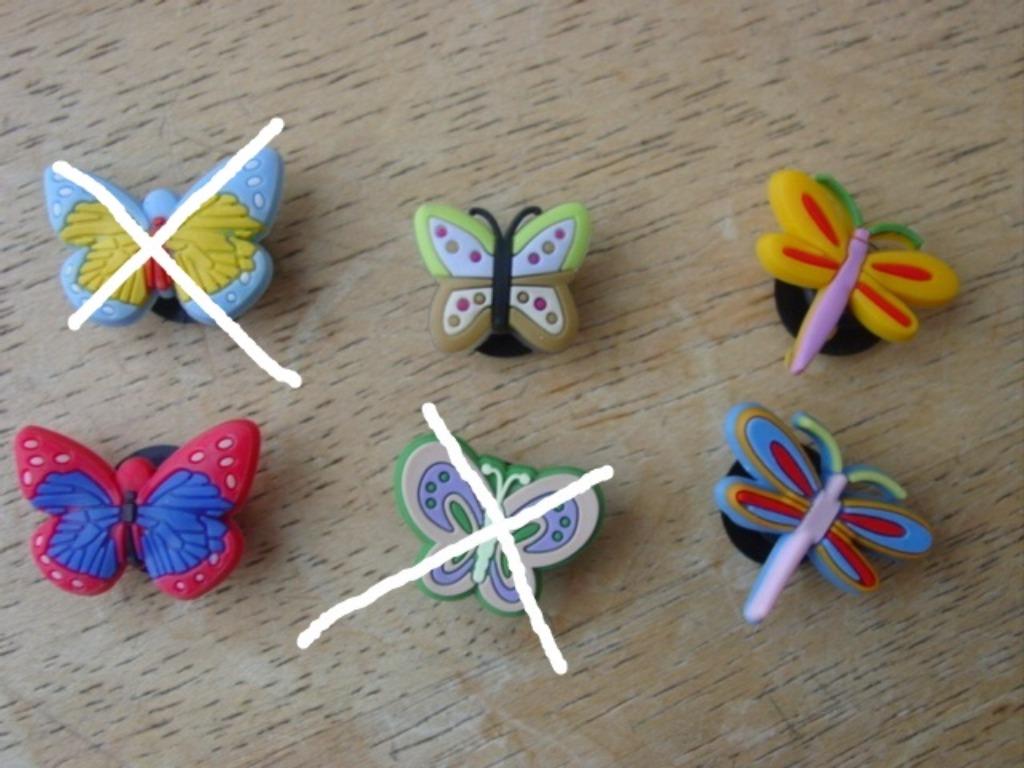 crocs pins jibbitz vlinders, Enlèvement ou Envoi, Neuf