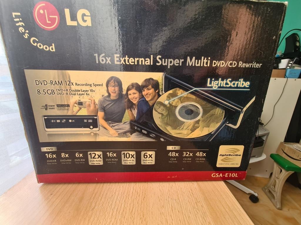 lecteur enregistreur CD-ROM et dvd, Enlèvement ou Envoi, Comme neuf