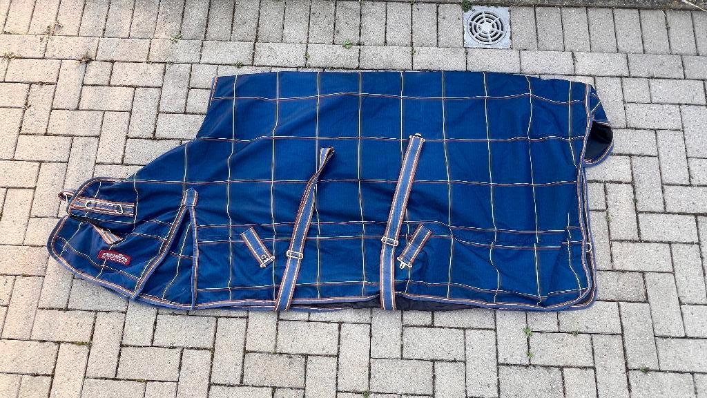 Paardendeken 150gr - 195cm, Dieren en Toebehoren, Ophalen, Gebruikt, Deken